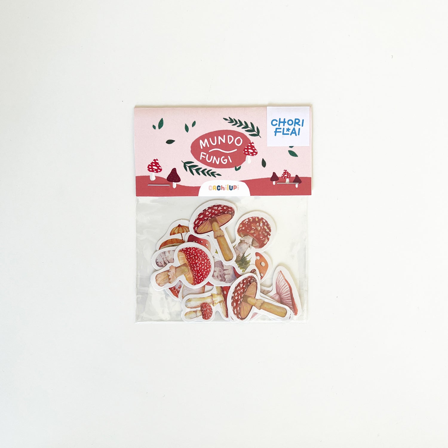 Mundo Fungi - Pack de stickers