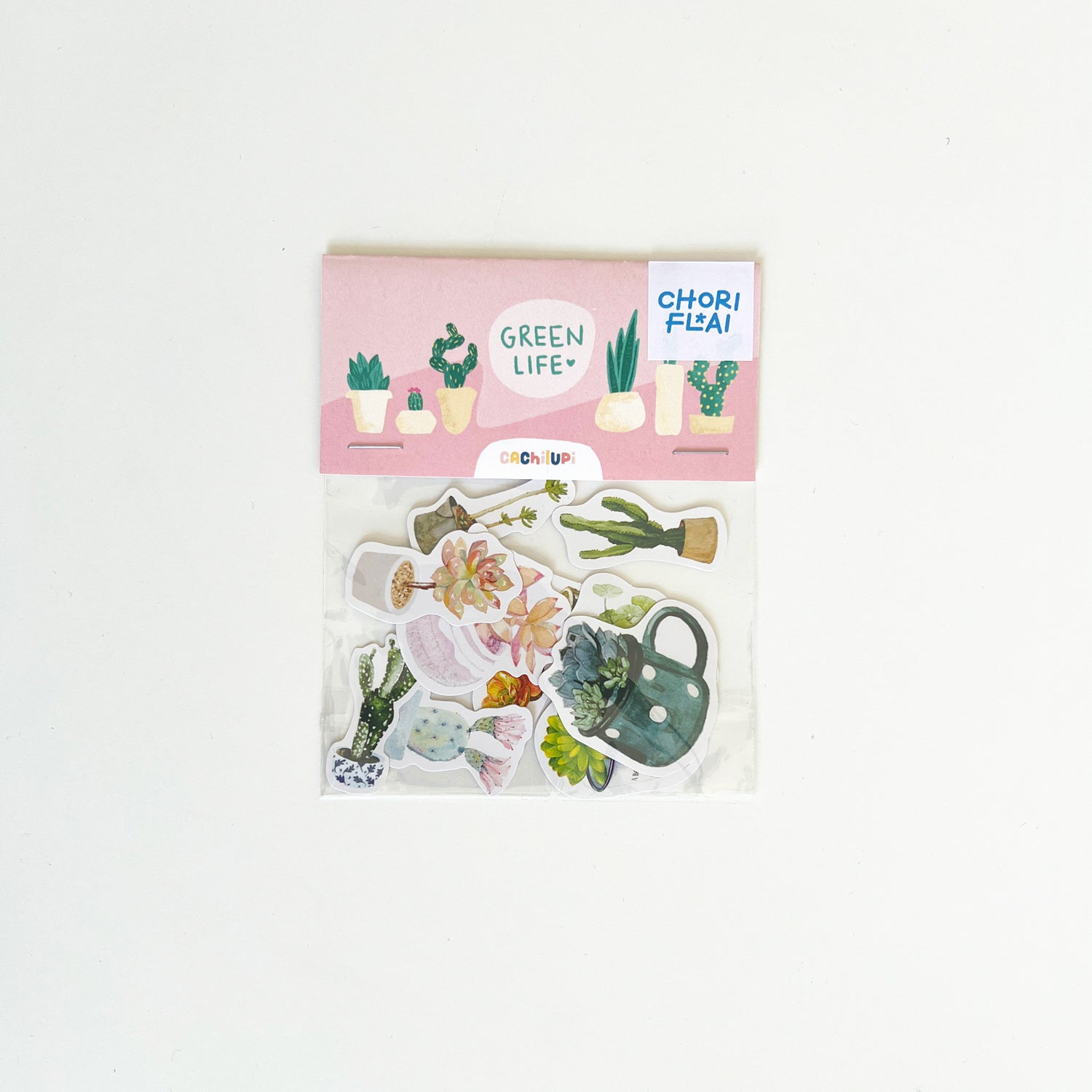 Green Life - Pack de stickers