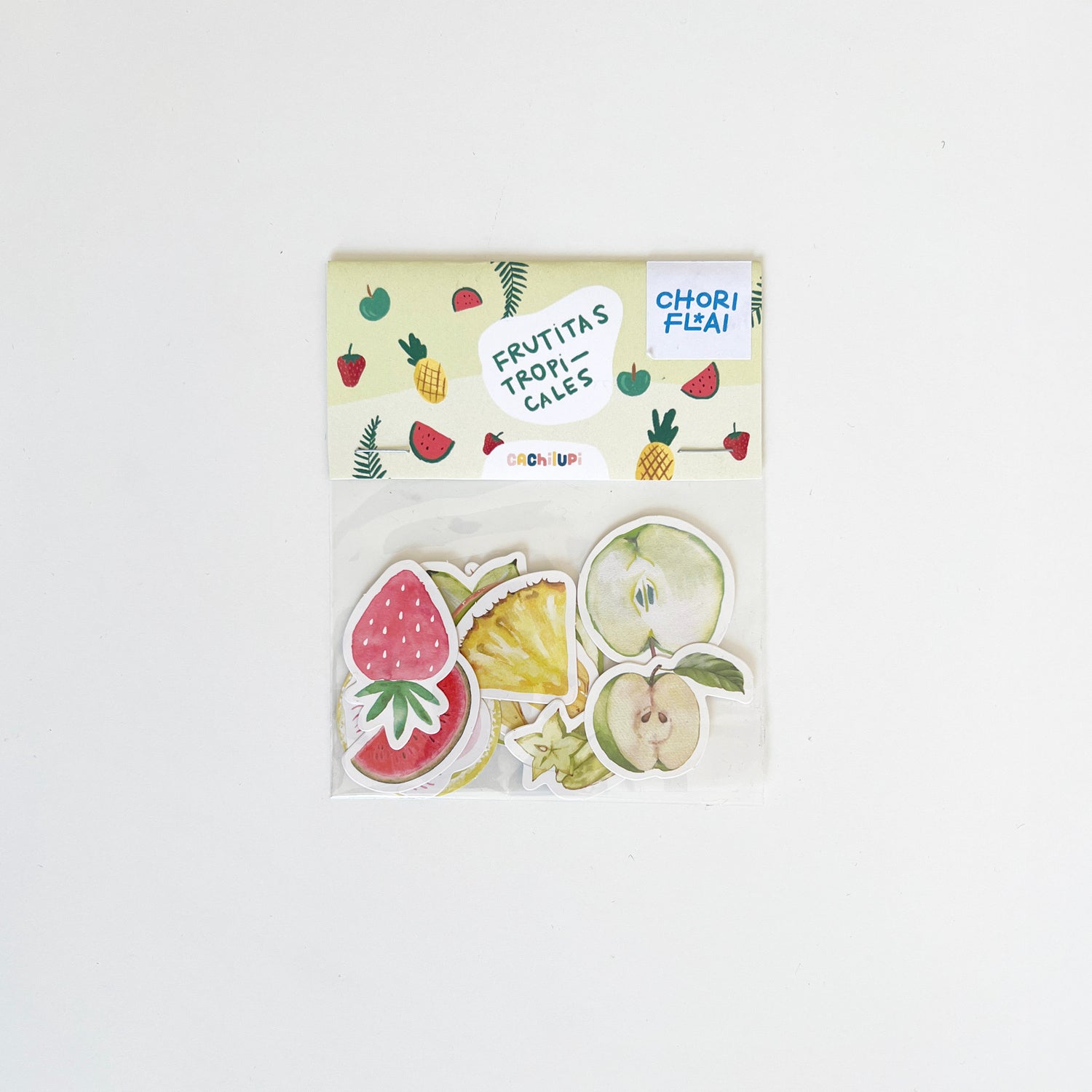 Frutitas Tropicales - Pack de stickers