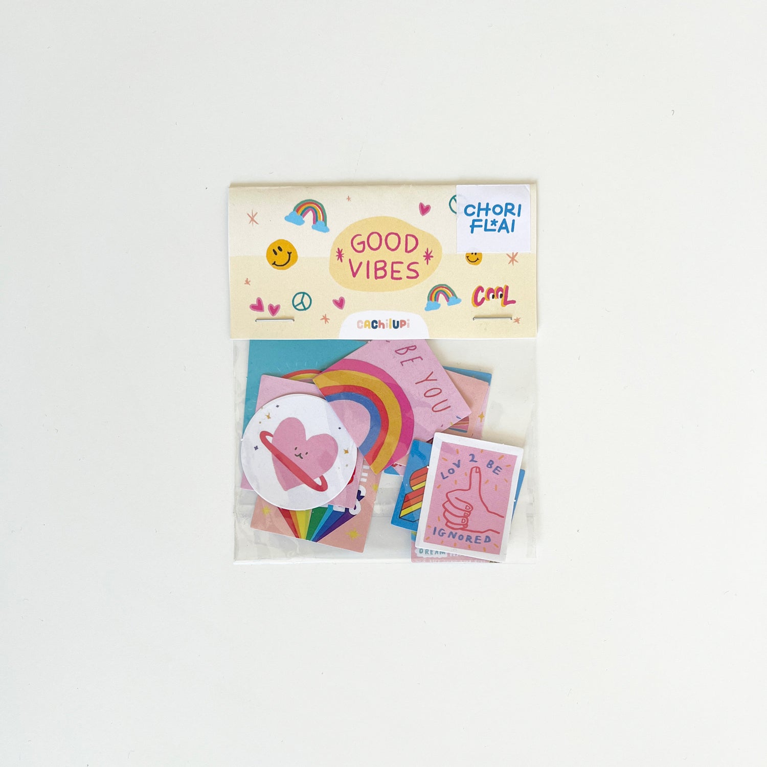 Good Vibes - Pack de stickers