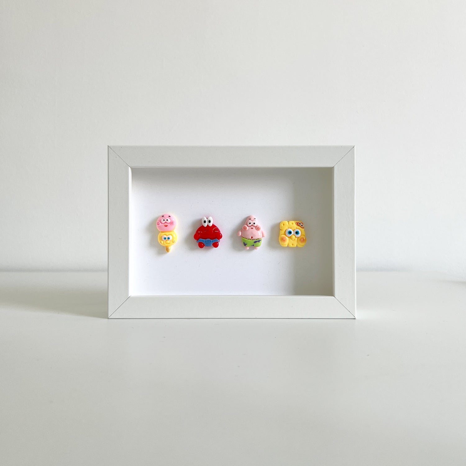 Bajo el mar #1 - Cuadro con miniaturas en relieve
