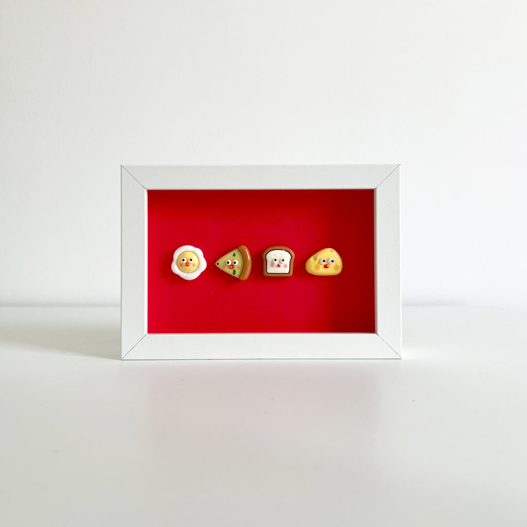 ÑAM #1 - Cuadro con miniaturas en relieve