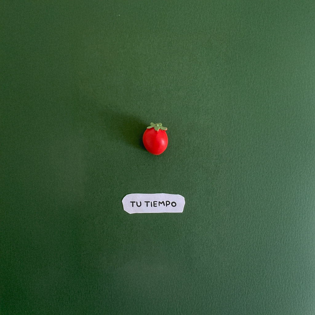 (Tómate) tu tiempo - Cuadro con miniaturas en relieve