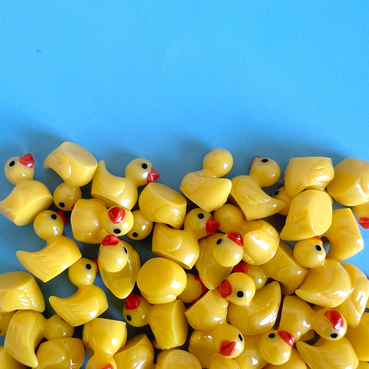 Al agua pato - Cuadro con miniaturas en relieve