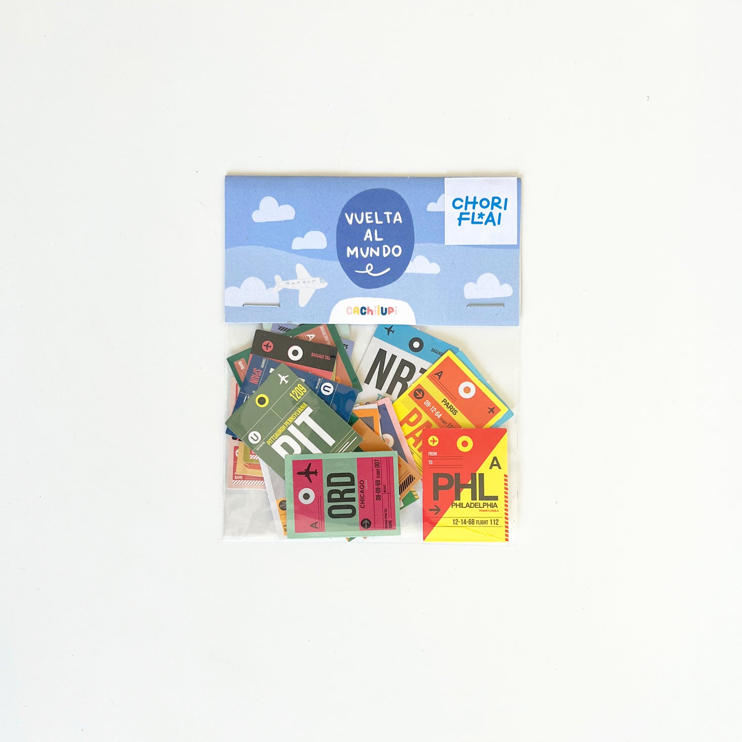 Vuelta al Mundo - Pack de stickers